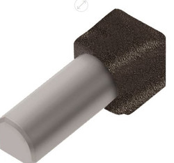 Schluter Rondec 90 Degree Inside Corner Dark Anthracite